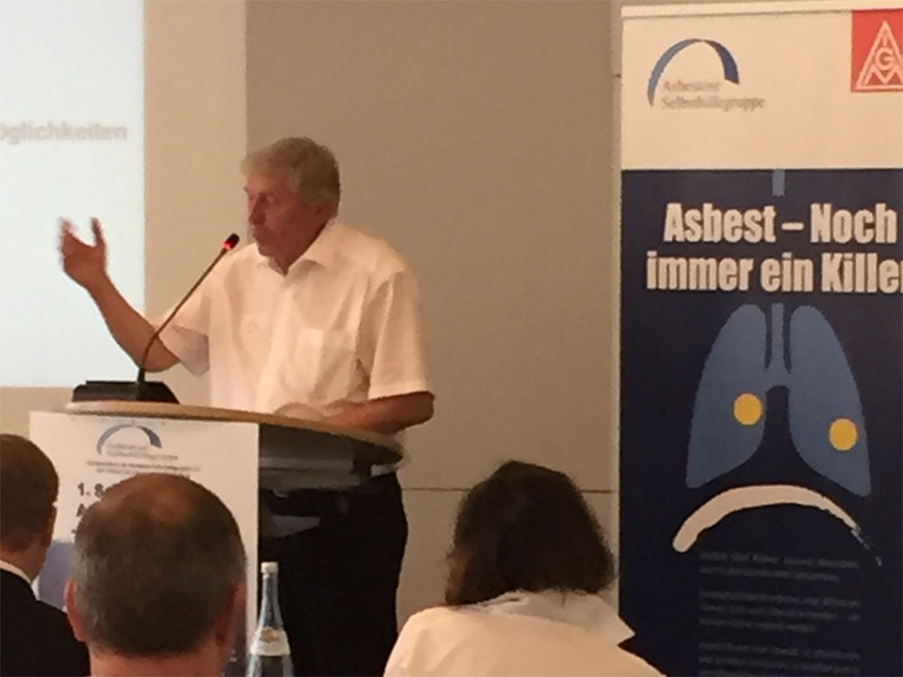 Gründungsveranstaltung am 27.05.2017 in Kirkel - Bundesverband der Asbestose Selbsthilfegruppen e.V. in 22609 Hamburg