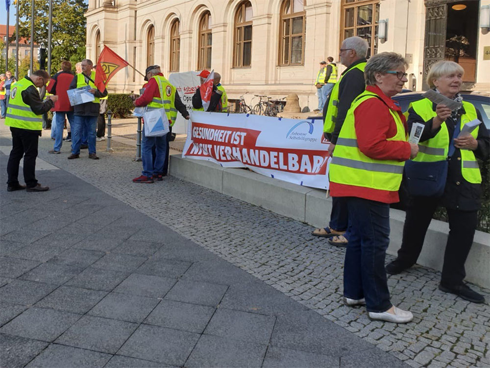 Rheinland Pfalz/Saarland unterstützt den BV zum Asbestdialog national am 26.9.2019 in Berlin - Bundesverband der Asbestose Selbsthilfegruppen e.V. in 67304 Eisenberg